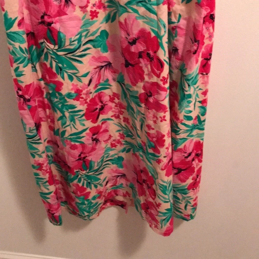 NWOT JCrew Cotton Floral Wrap Dress sz 00